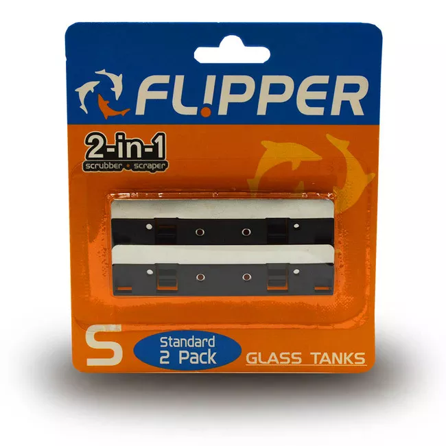 2-pack-stainless-steel-replacment-blades-glass-flipper (2 Pack) Stainless Steel Replacment Blades Glass - Flipper