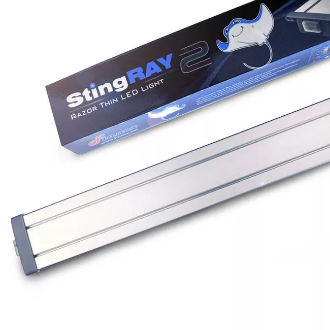 24" StingRAY 2 Silver Aquarium LED - Finnex