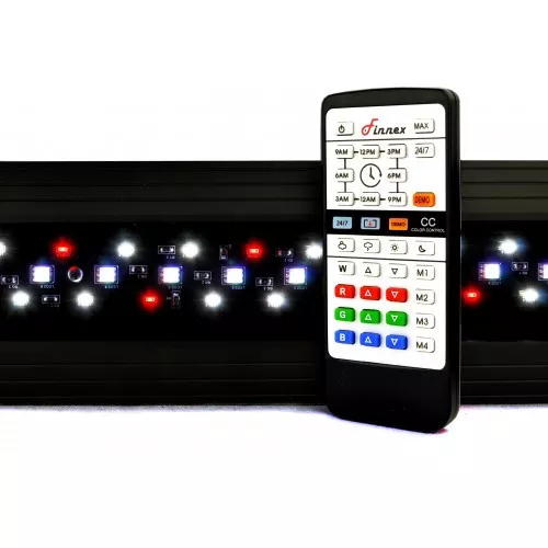 30" Planted+ 24/7(VL-CRV30) CRV Automated Sleek Black Aquarium LED - Finnex
