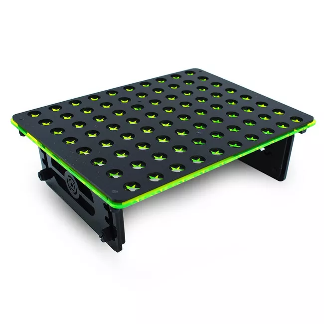 80-hole-adjustable-frag-rack-stand-green-w-frag-lock-pnw-customs 80 Hole Adjustable Frag Rack and Stand, Green w/Frag Lock - PNW Customs