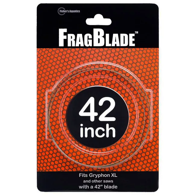 fragblade-42-replacement-diamond-coated-band-saw-blade-fits-gryphon-aquasaw-othe FragBlade 42" Replacement Diamond Coated Band Saw Blade Fits Gryphon Aquasaw and Other Saws - Fisher's Aquatics