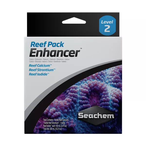 reef-pack-enhancer-3-x-100-ml-reef-calcium-strontium-iodide-seachem Reef Pack: Enhancer (3 x 100 ml) - Reef Calcium, Strontium, Iodide - Seachem